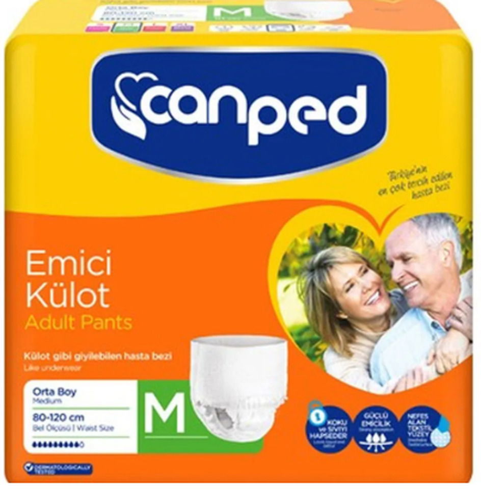 CANPED EMİCİ KÜLOT 23LÜ- BEL BANT (M) AVANTAJ